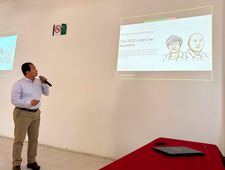 La matemática estudia la ciencia de la vida: Jesús Escalante
