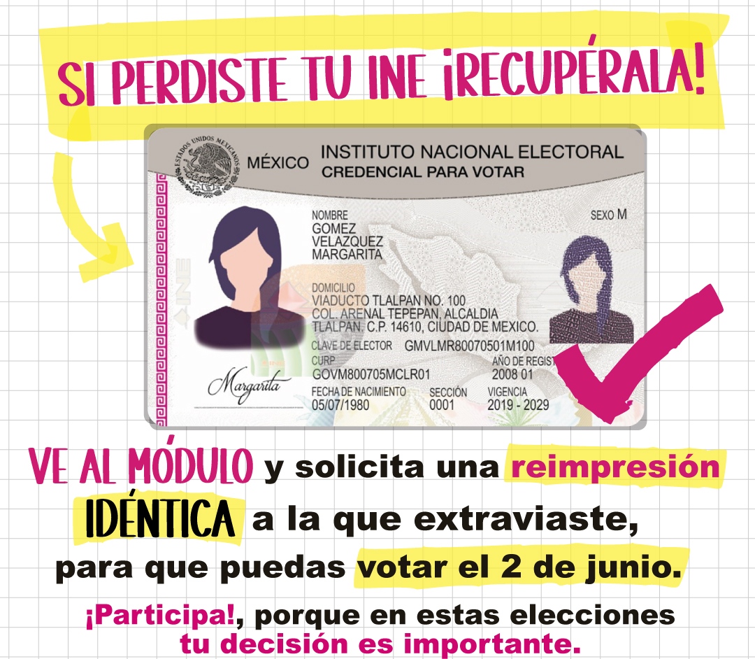No podrán votar 450 veracruzanos en los comicios del 2 de junio por no recoger su credencial de elector