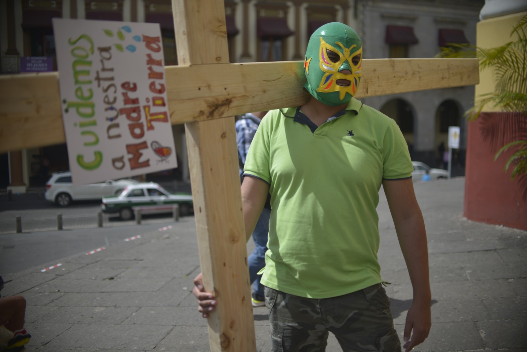 Ecologista Universal inicia su tradicional Vía Crucis a Laguna Verde