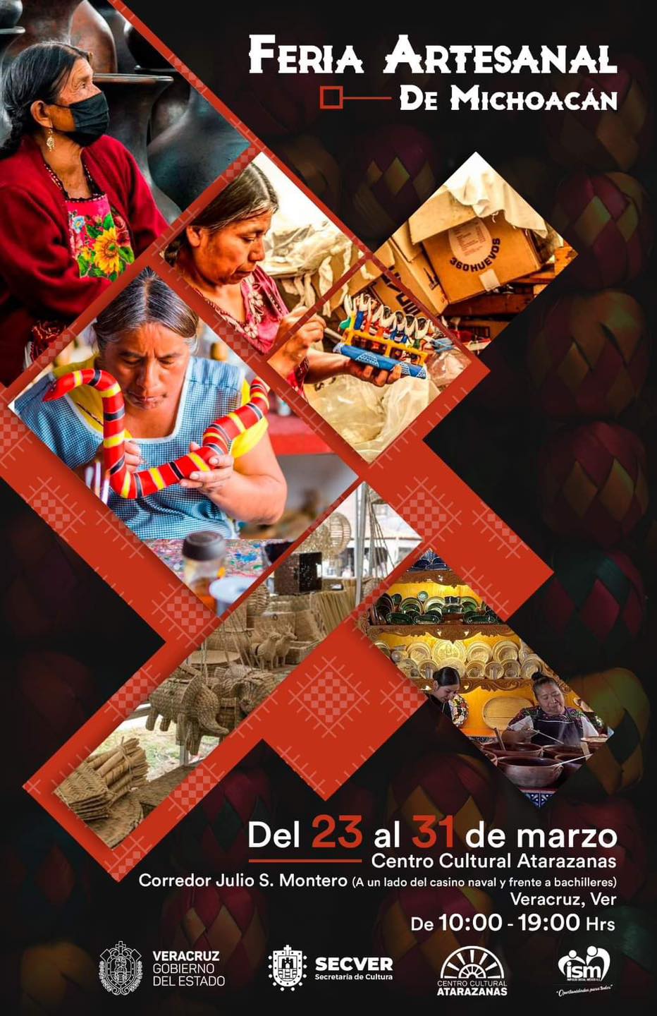 Estás invitado a la Feria Artesanal de Michoacán, en el Centro Cultural Atarazanas