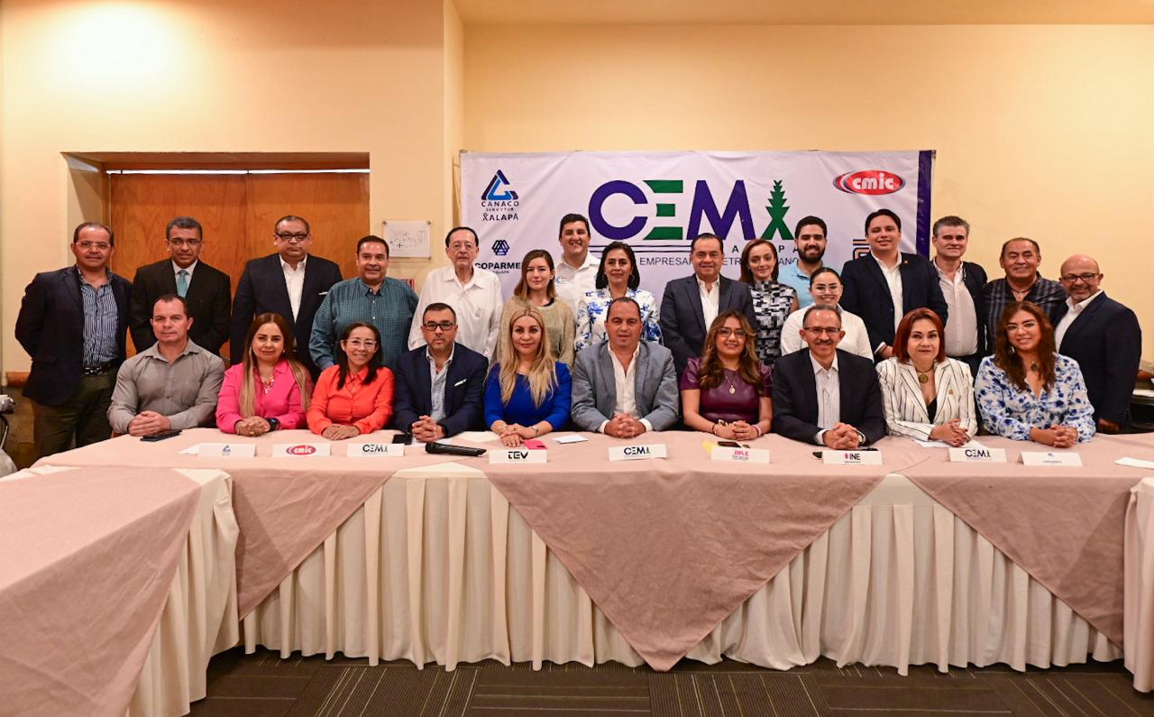 OPLE y Consejo Empresarial Metropolitano de Xalapa se unen para incentivar el voto de las juventudes