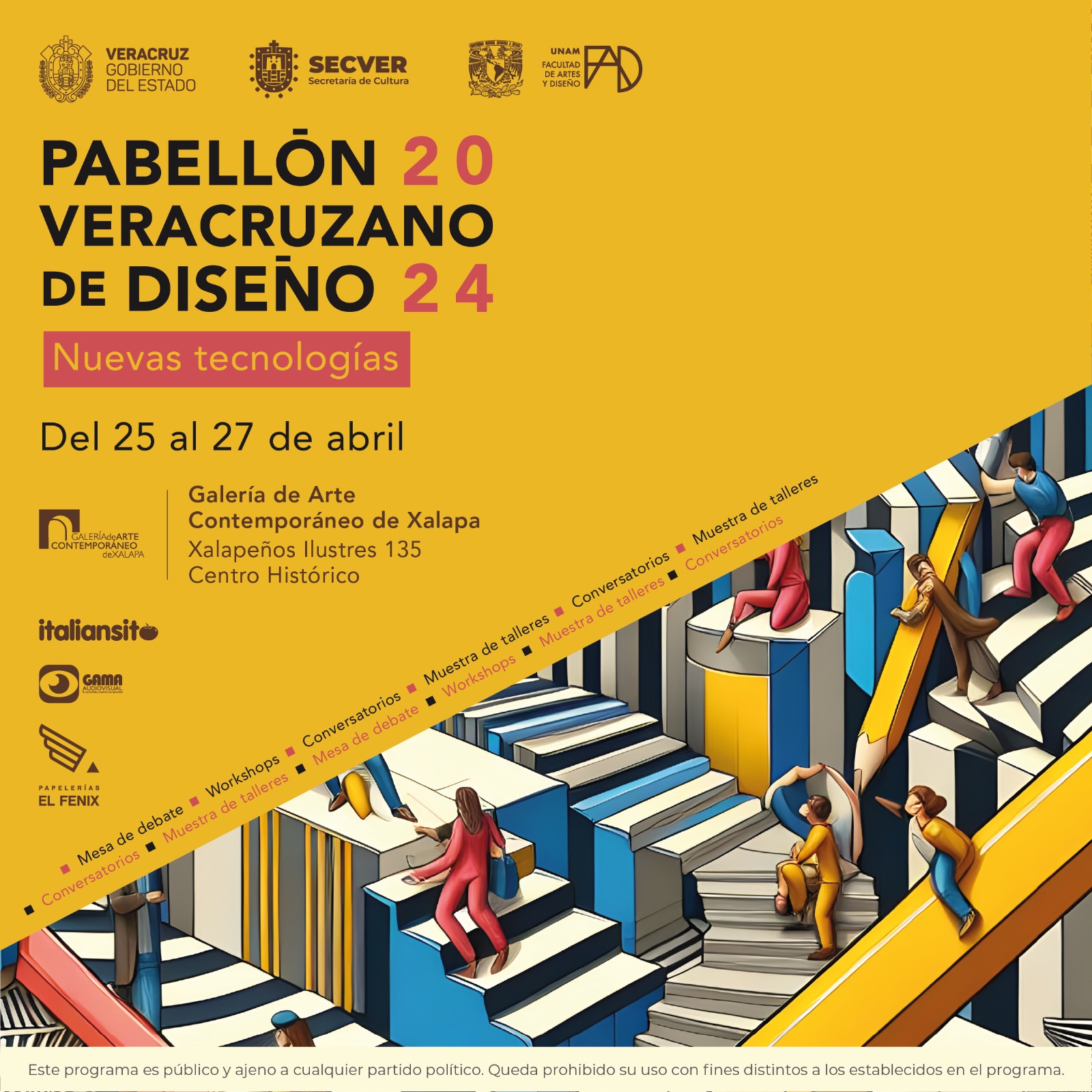 Presentan la segunda emisión del “Pabellón Veracruzano de Diseño”, en la GACX