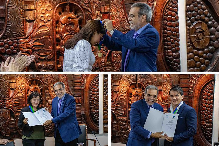 Egresadas y egresados UV recibieron la Medalla al Mérito Estudiantil
