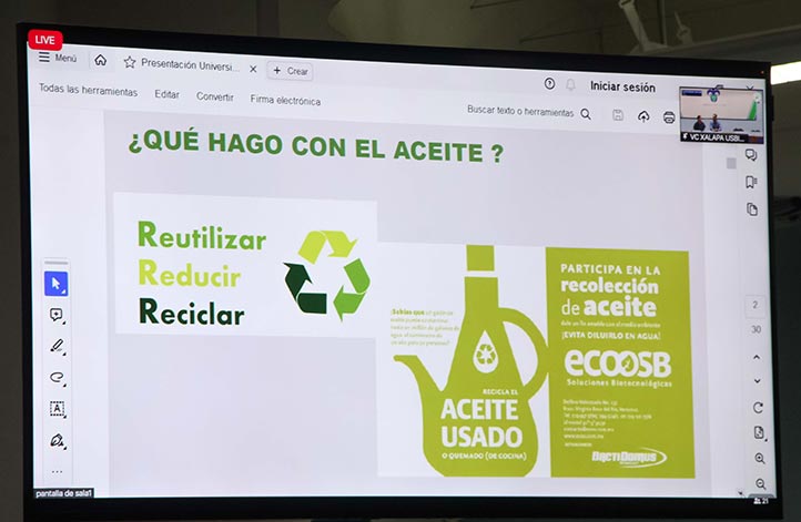 Aceite vegetal usado encarece tratamiento de aguas residuales: experta