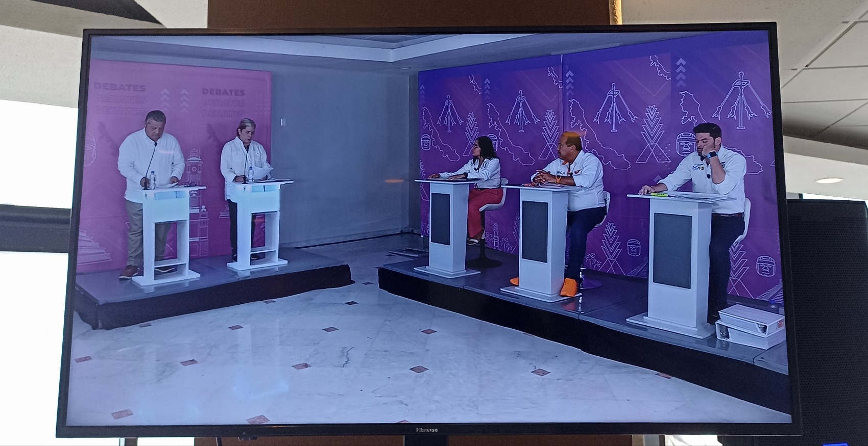 En debate del OPLE, acusan a Pepín Ruiz, a Morena y al alcalde Medellín por la crisis del agua en Veracruz