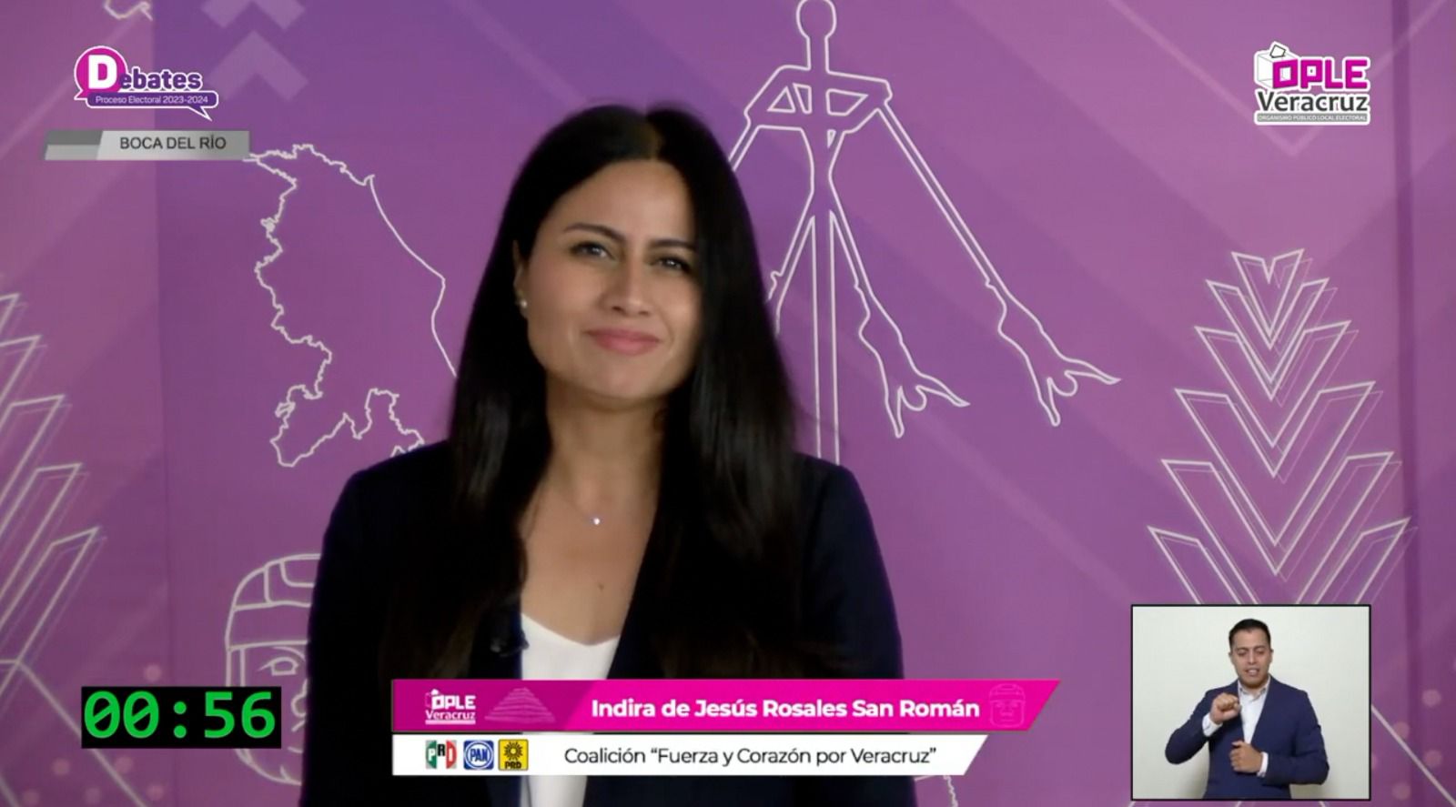 Con propuestas reales, Indira Rosales gana el debate