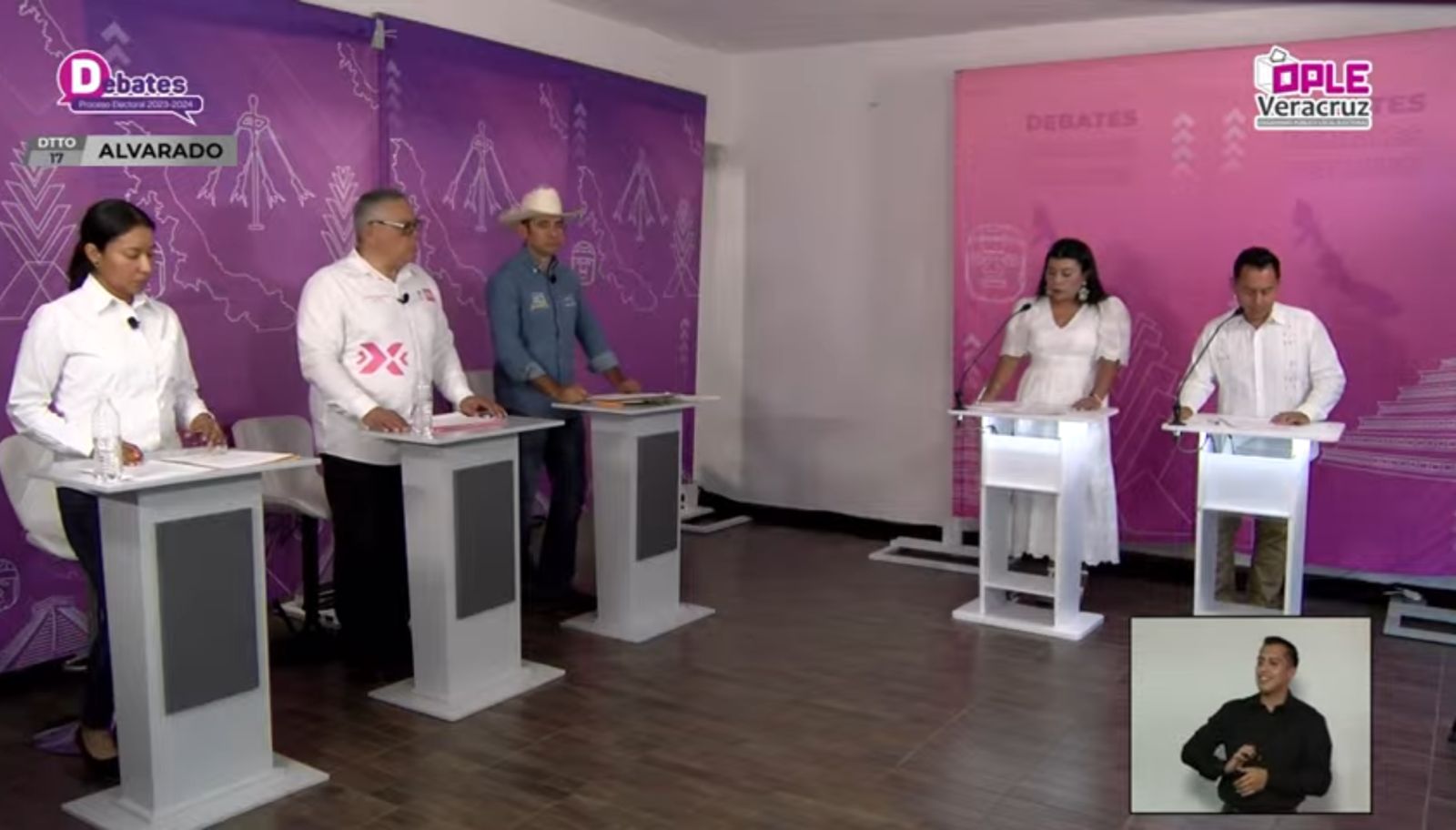 ¡Gana Guty Lagunes debate de candidatos a la diputación local por el distrito 17!