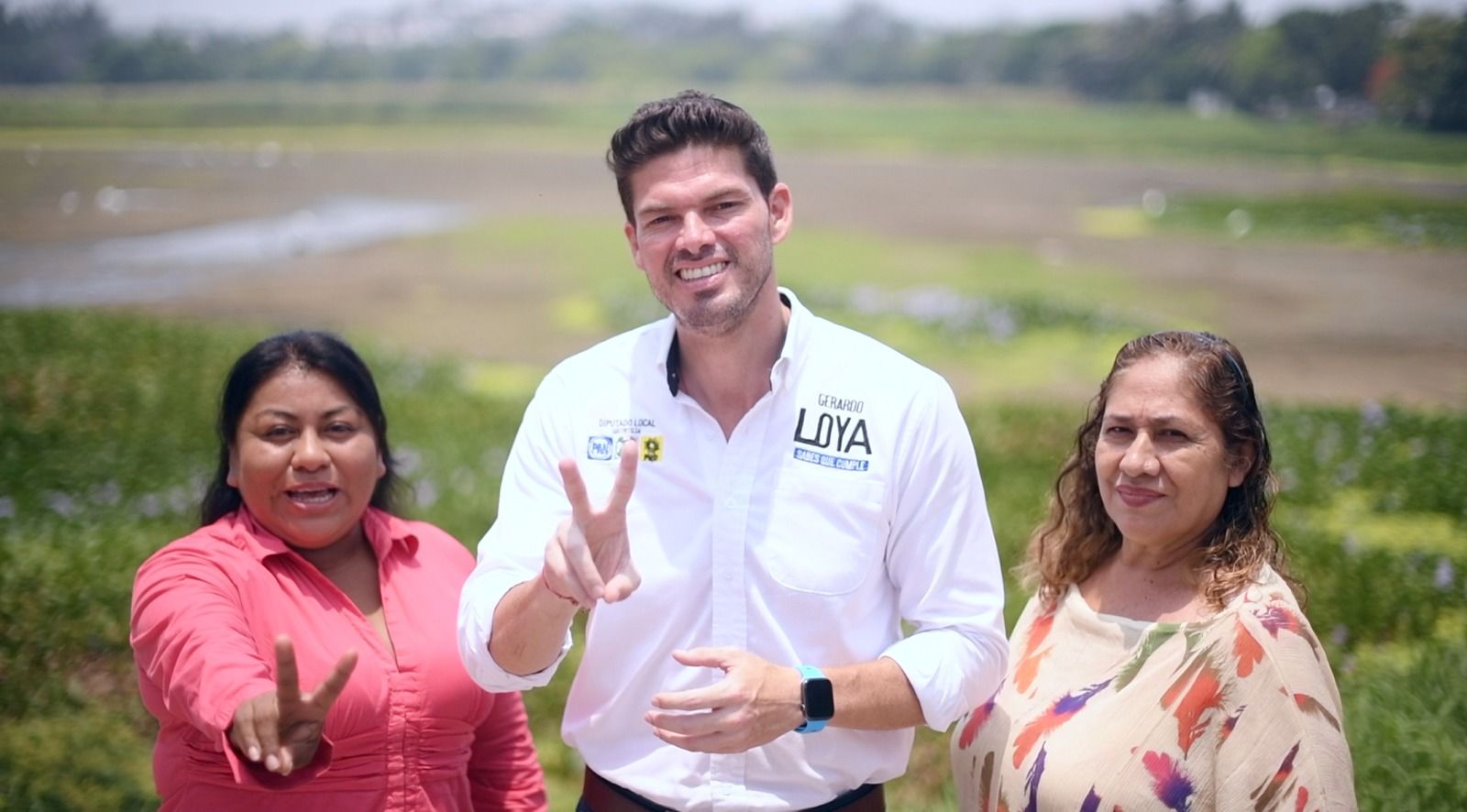Para rescatar el sistema lagunar de Veracruz, ¡Gerardo Loya sí te apoya!