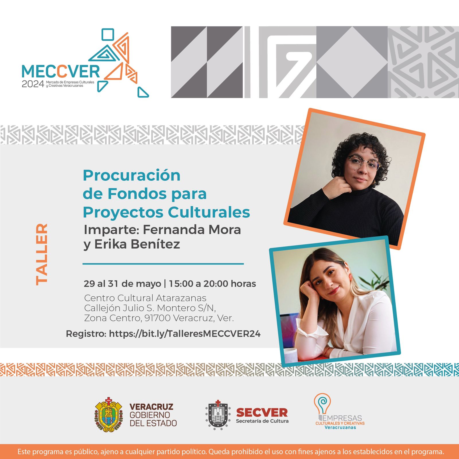 MECCVER ofrece Taller de Procuración de Fondos para Proyectos Culturales