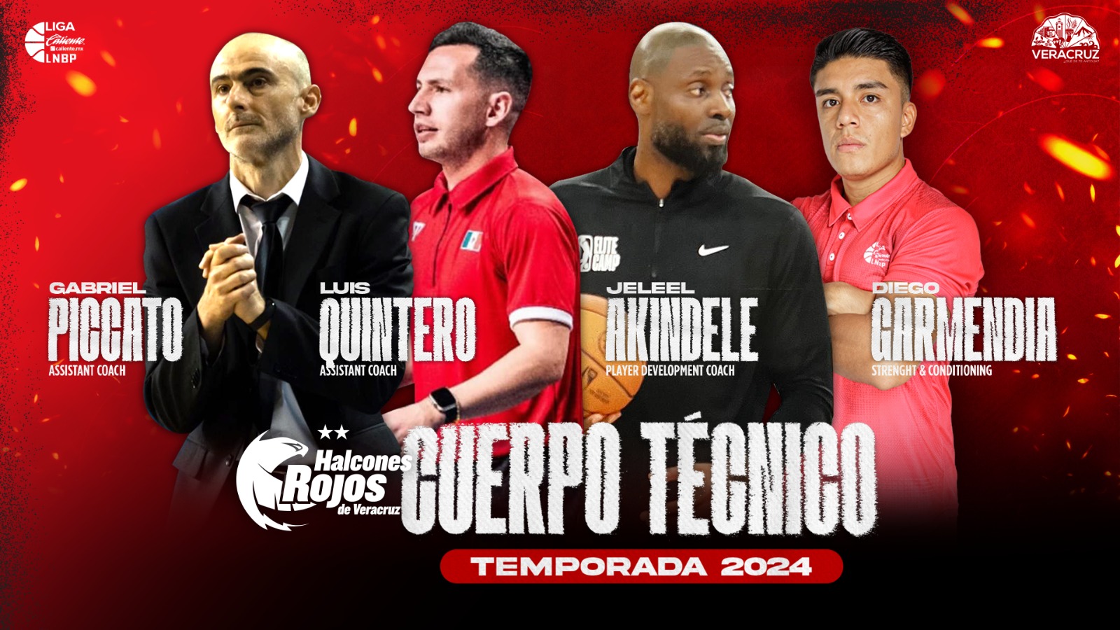 Oveja Hernández, Piccato y Quintero completan cuerpo técnico de Halcones Rojos