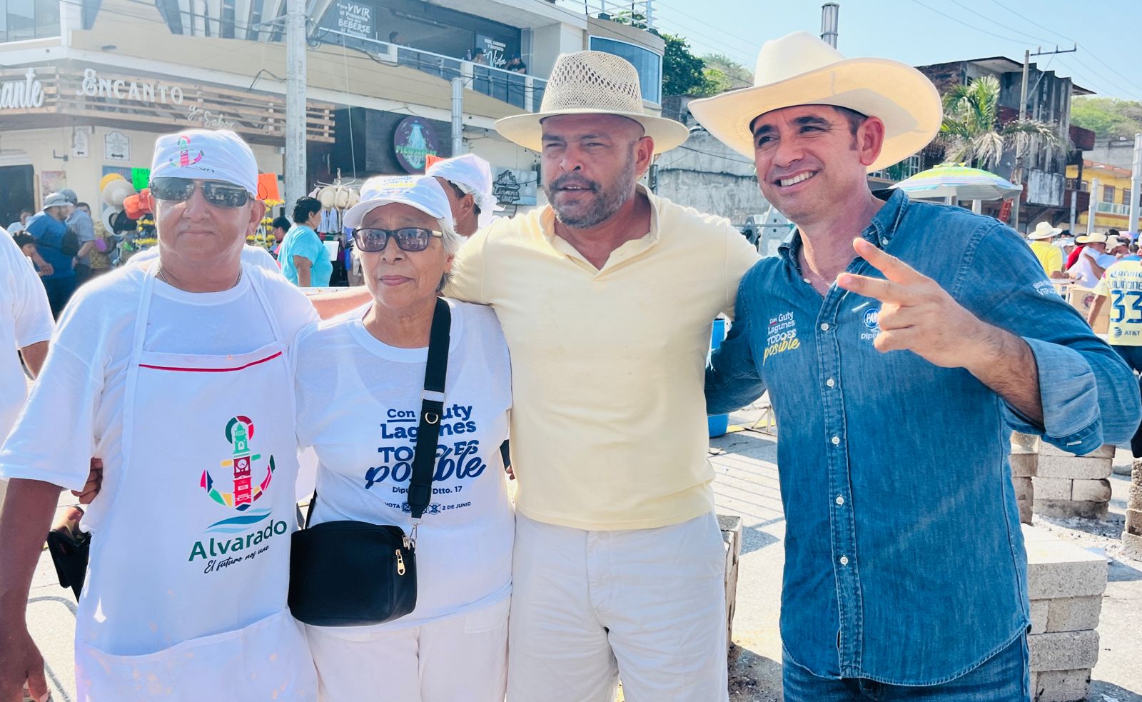 La gente sólo pide que estemos con ellos: Guty Lagunes