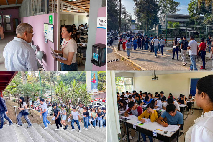 UV aplicó Examen de Ingreso en sus cinco regiones