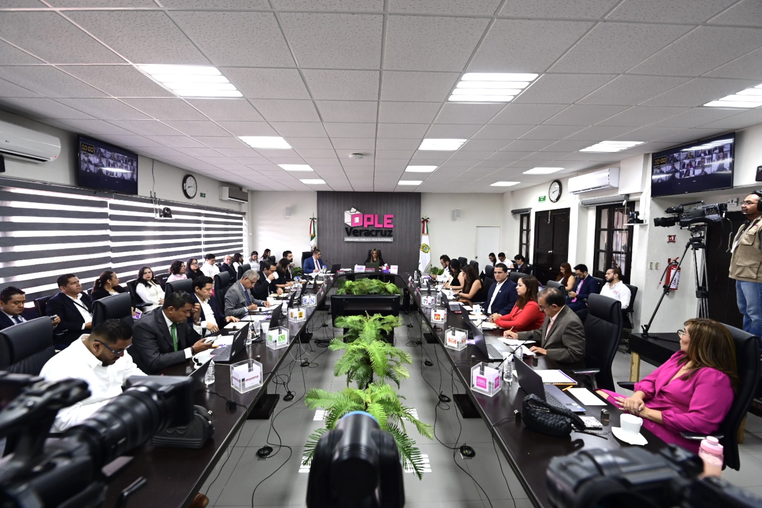 OPLE Veracruz instala la Sesión Permanente de Vigilancia para las Elecciones Locales 2024