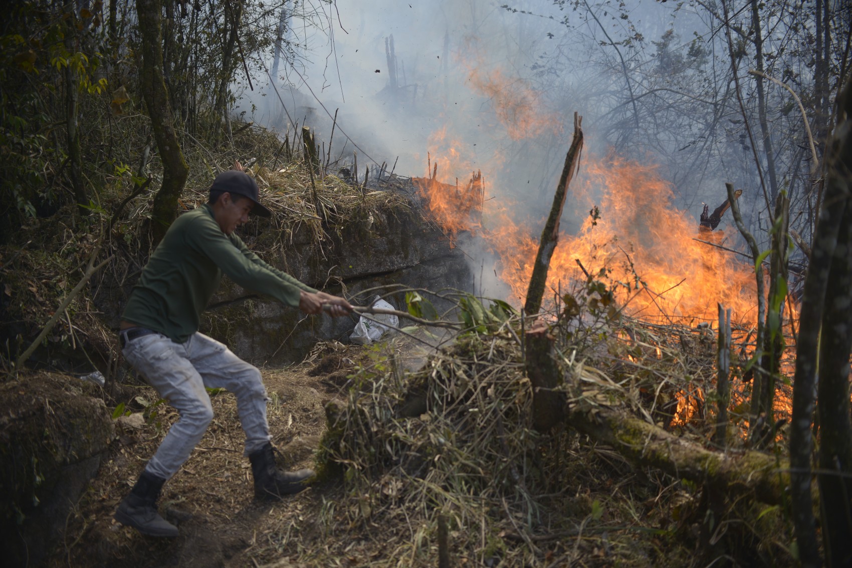 Veracruz ocupa el noveno lugar en incendios forestales