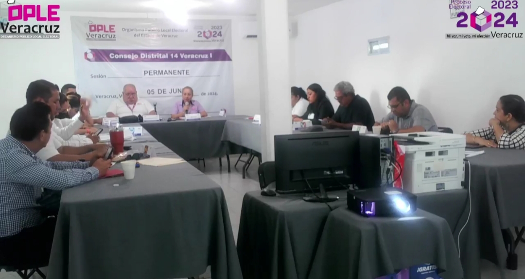 A cómputo 345 paquetes electorales de la elección de gobernador en el distrito local XIV