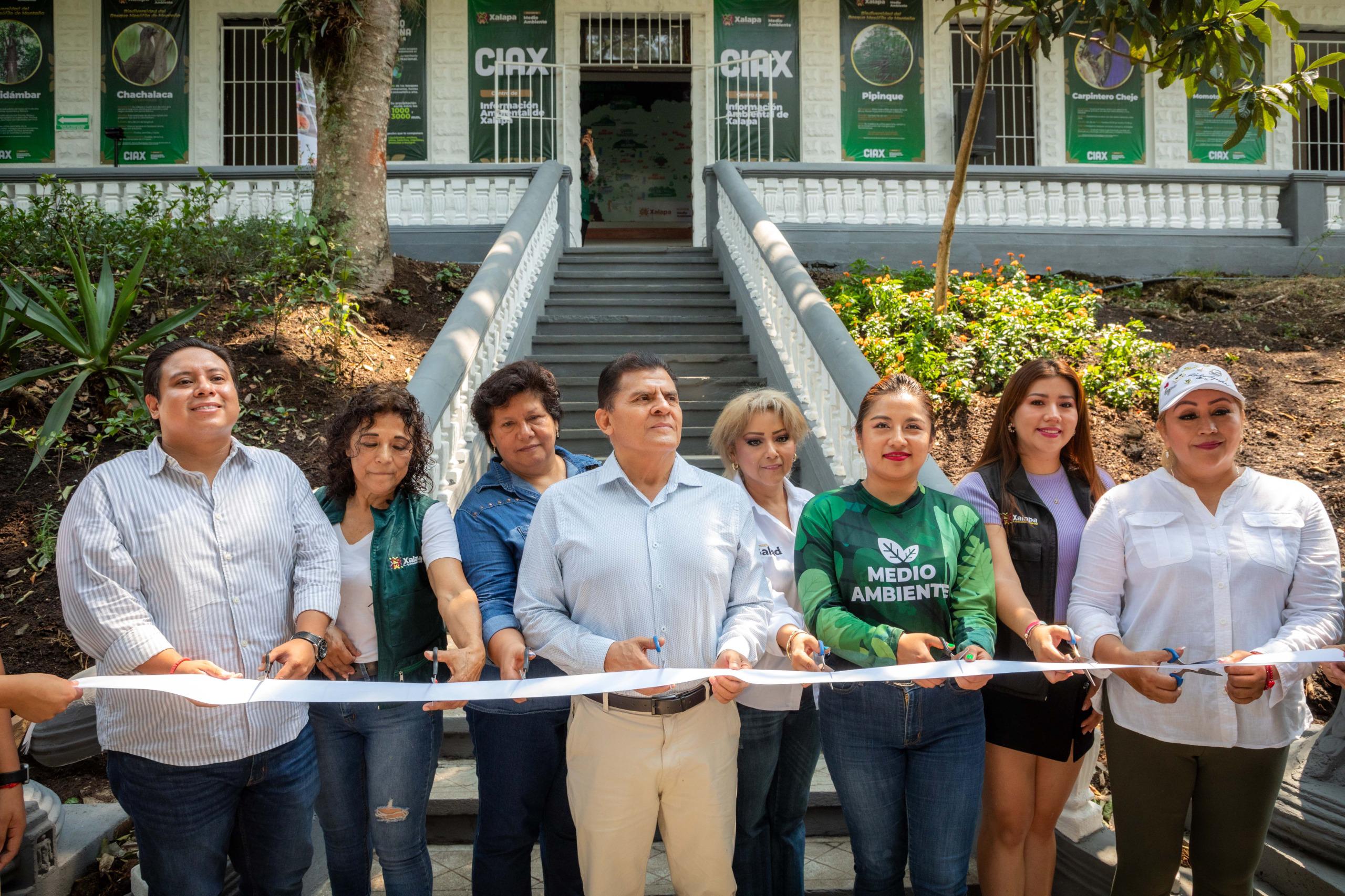 Inaugura Ayuntamiento Centro  de Información Ambiental de Xalapa