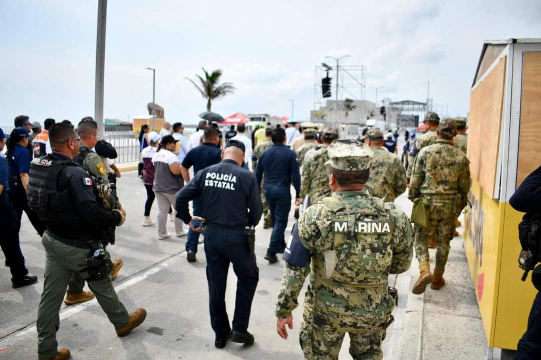 Despliegan 2 mil 600 elementos para garantizar la seguridad de asistentes al Salsa Fest 2024