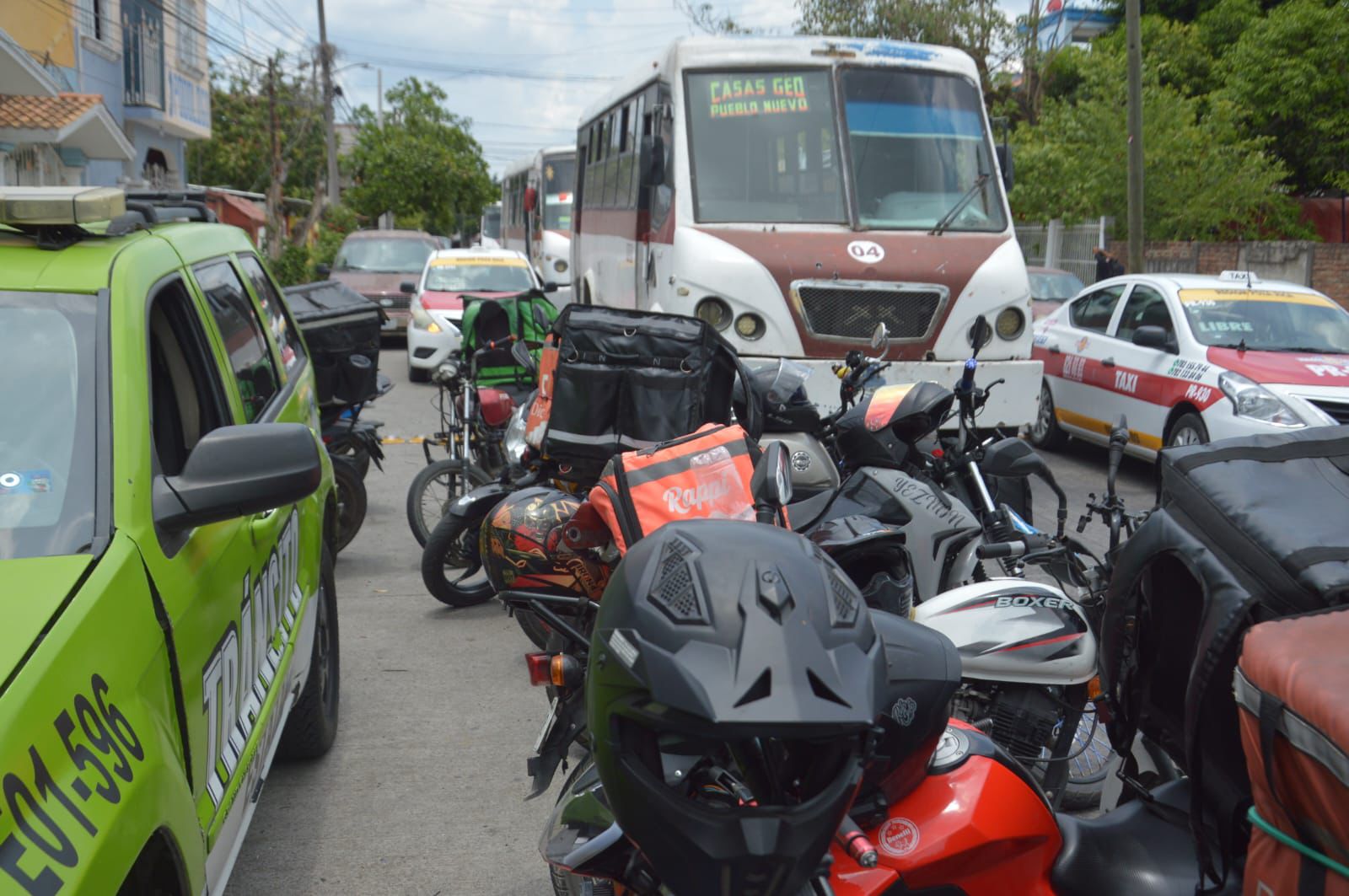 Transportistas y cámaras empresariales de Poza Rica se oponen a cambio de delegado de tránsito