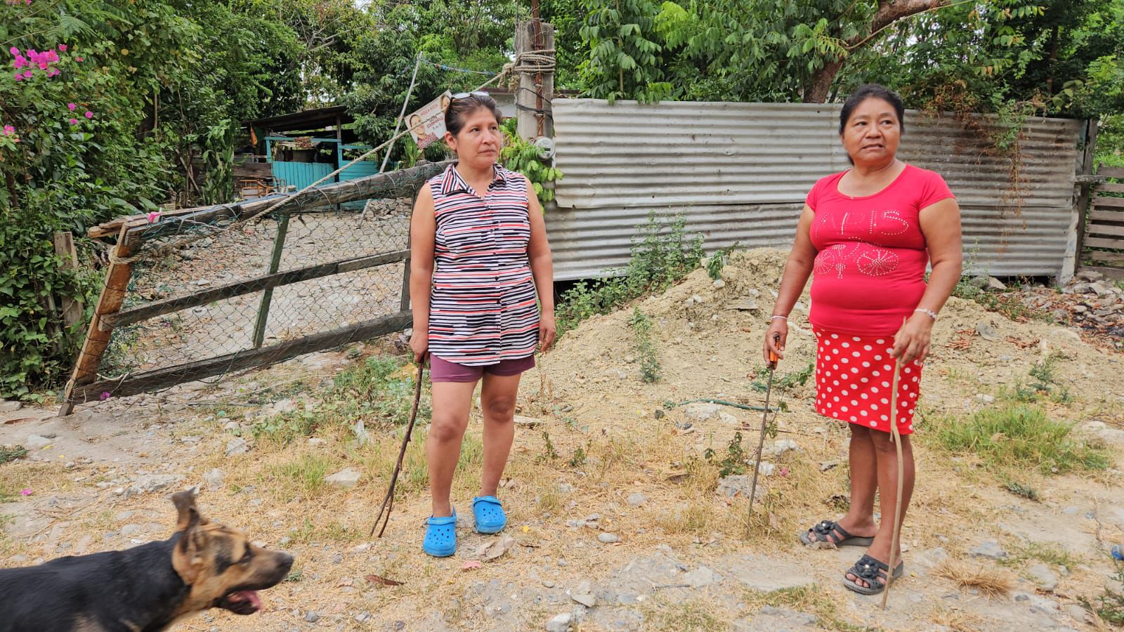 Familias que viven a orillas del río Cazones se preparan para la temporada de tormentas y huracanes