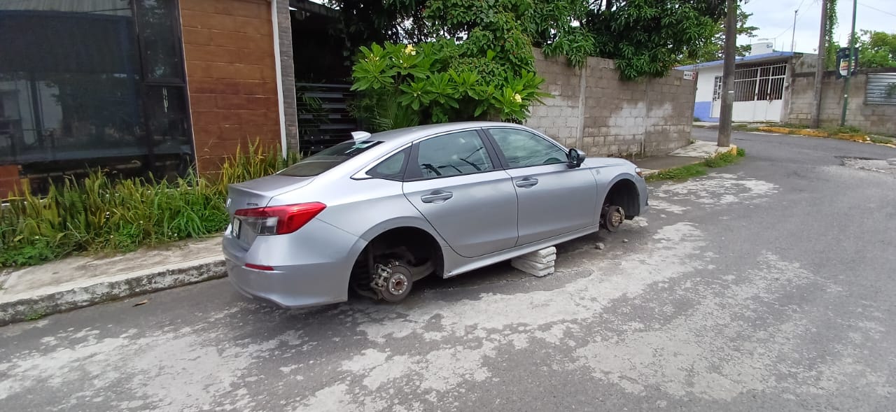 Atacan nuevamente los roba-llantas en Córdoba