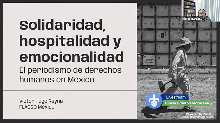 Se requiere un periodismo enfocado en los derechos humanos: Víctor Reyna
