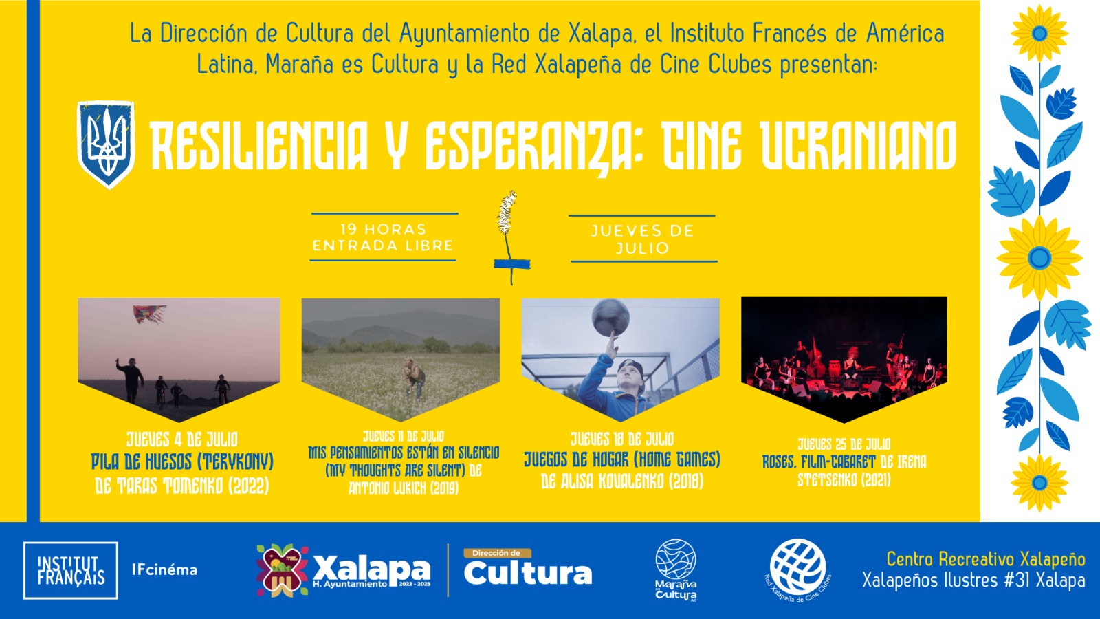 Resiliencia y esperanza: Cine Ucraniano en Xalapa este mes de julio