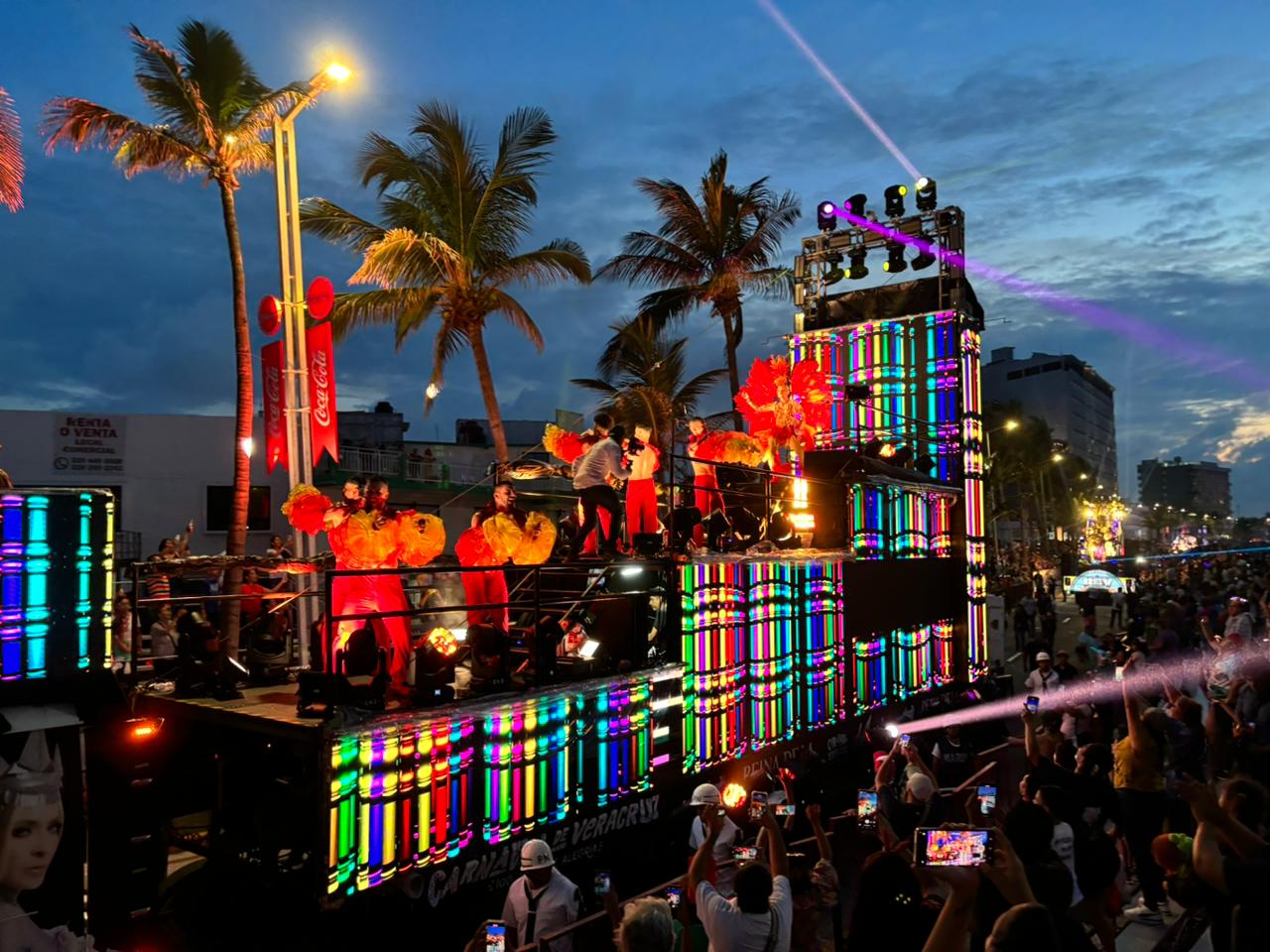 Se suspende tercer desfile del carnaval por lluvia intensa registrada la noche del lunes