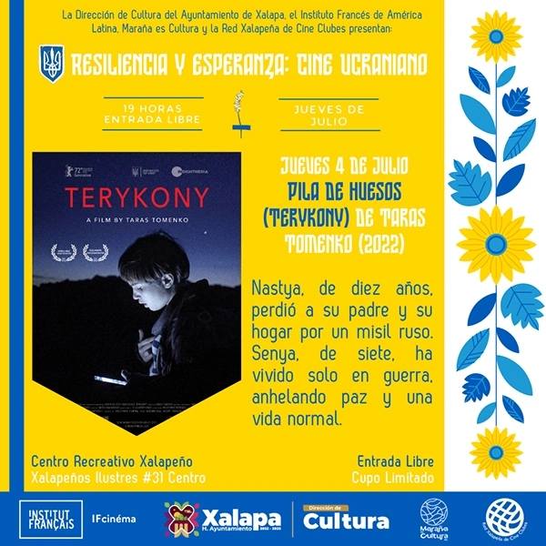 Este jueves inicia ciclo de cine ucraniano en Xalapa