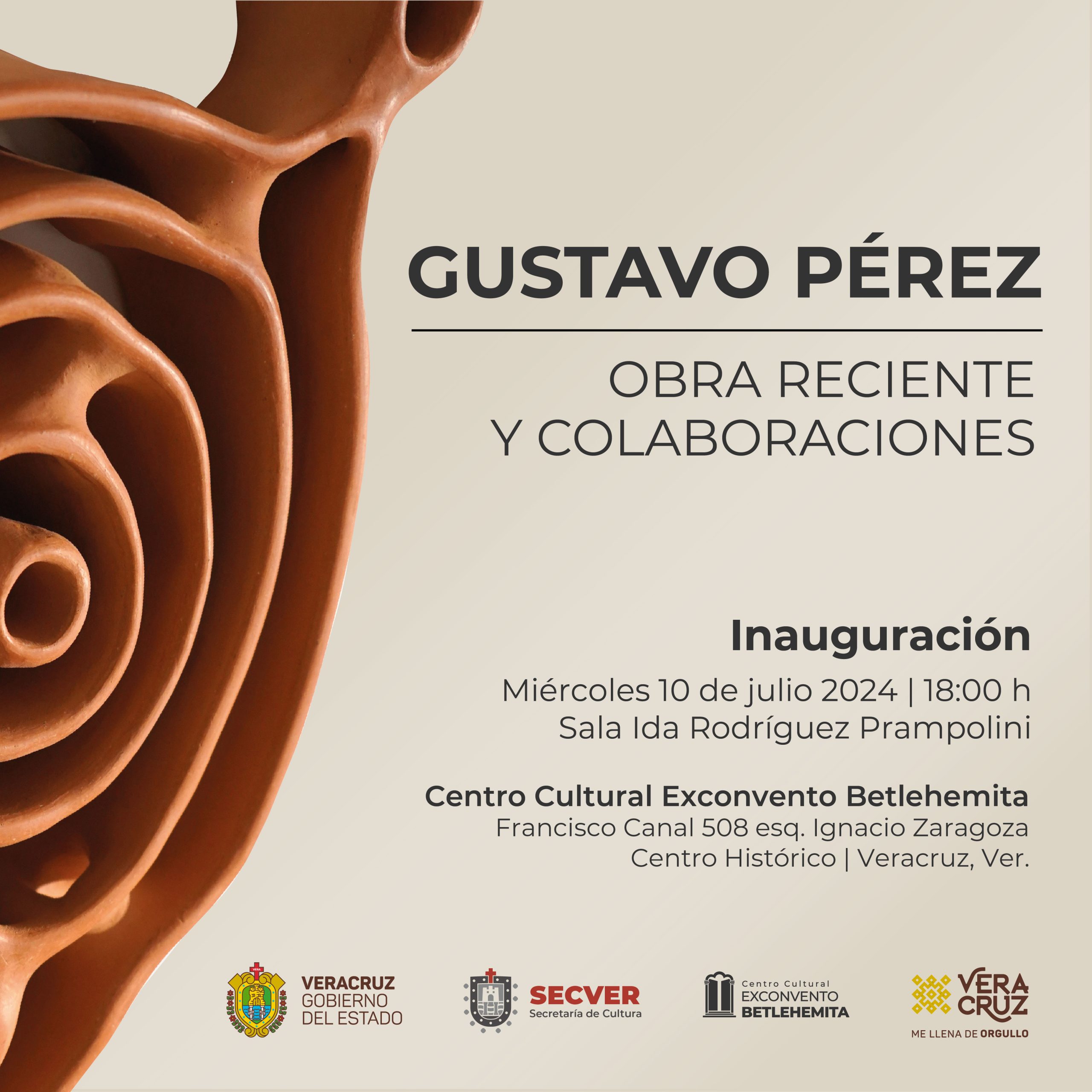 Visita la exposición Gustavo Pérez. Obra reciente y colaboraciones en el ex Convento Betlehemita