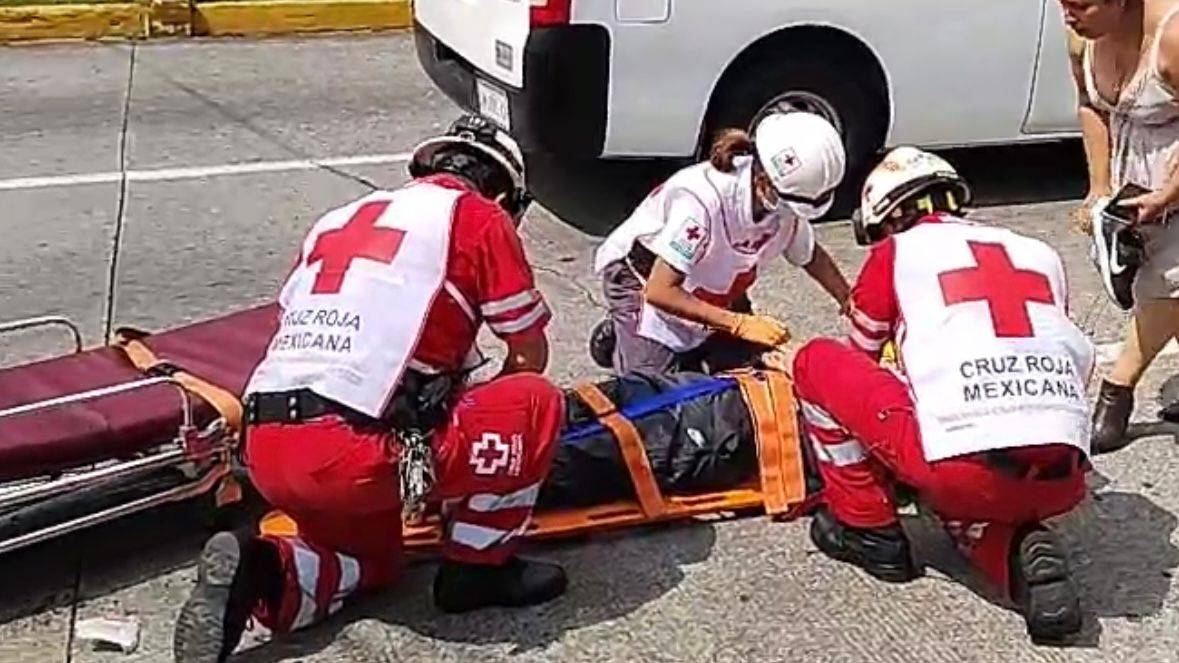 Dos heridos en accidente automovilístico en Avenida Circunvalación de Orizaba