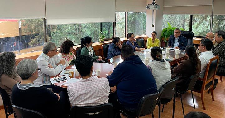 Autoridades UV recibieron a integrantes del lice, CIMA y CIB