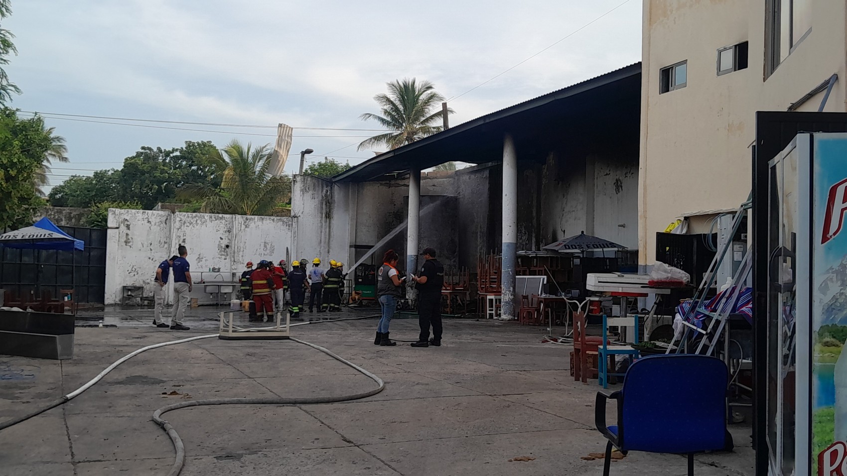 Encuentran hombre calcinado en bodega tras explosión en la colonia Chalchihuecan de Veracruz