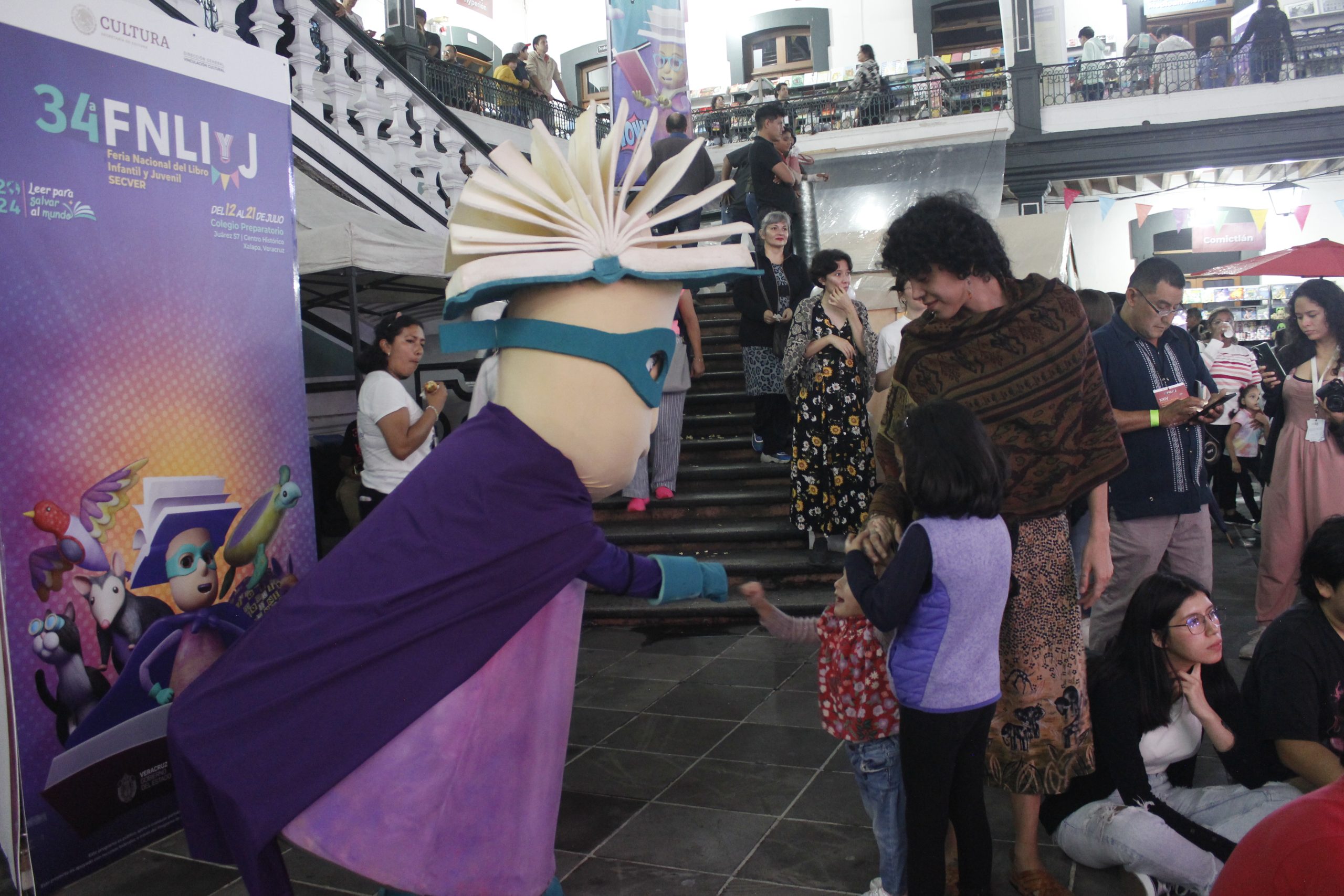 Concluye de manera exitosa la 34ª Feria Nacional del Libro Infantil y Juvenil Xalapa 2024