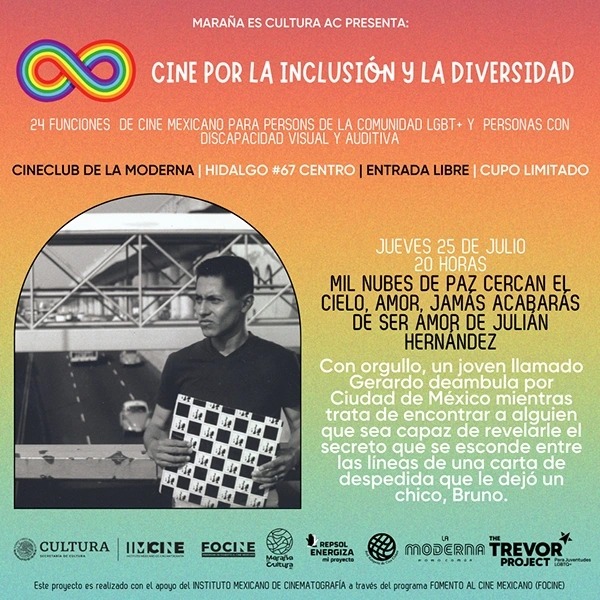 Cine por la inclusión y la diversidad este jueves en Xalapa