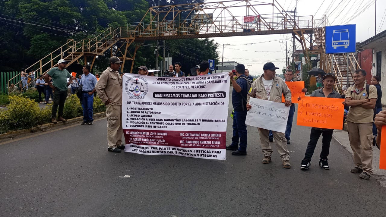 Rescinden contrato a 4 trabajadores de CMAS-Coatepec por solicitar base y sumarse a sindicato