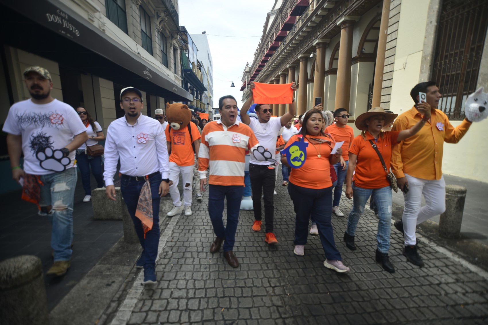 Marchan para exigir tipificar maltrato animal como delito grave
