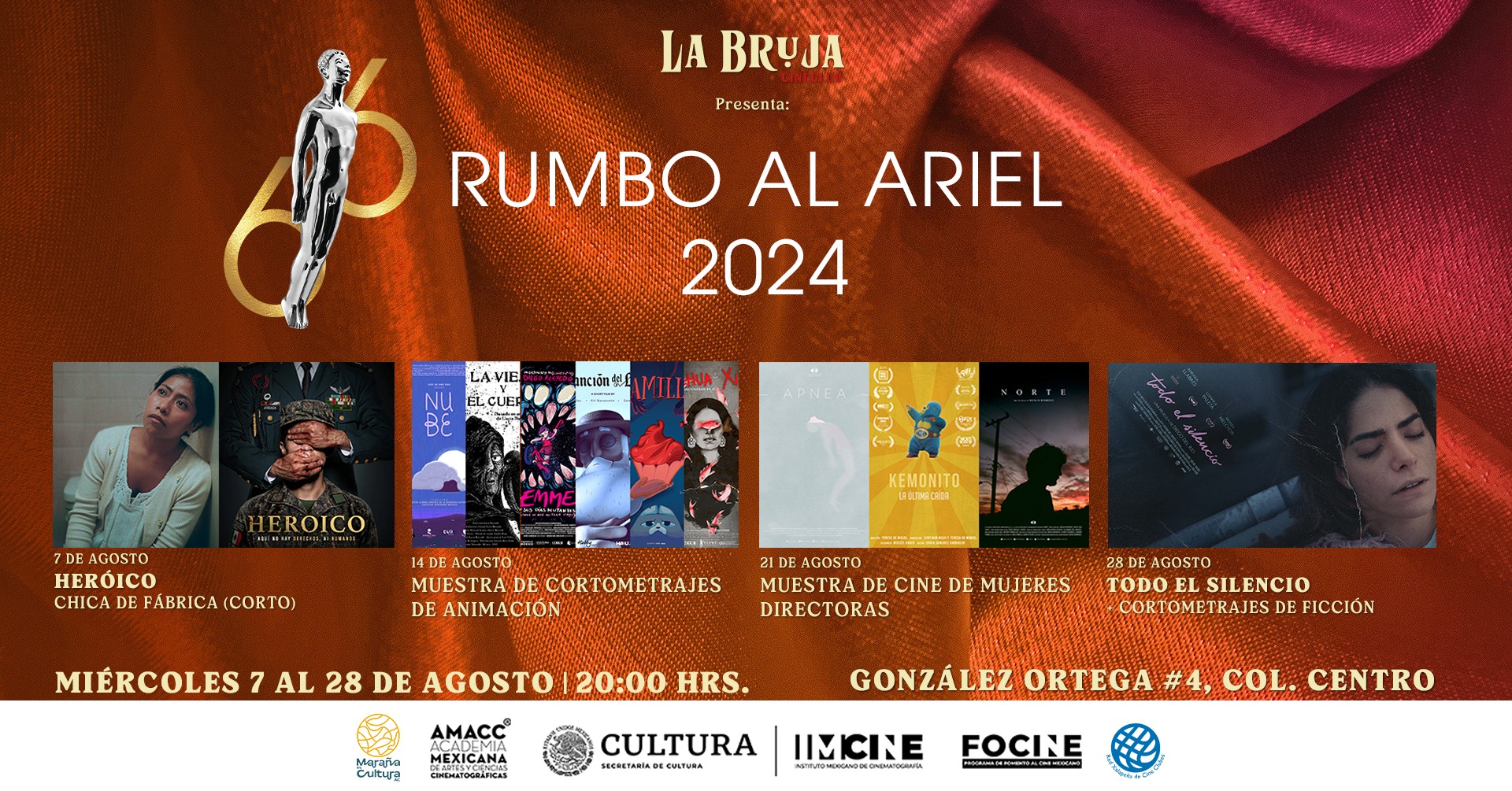 Rumbo al Ariel 2024 en Xalapa
