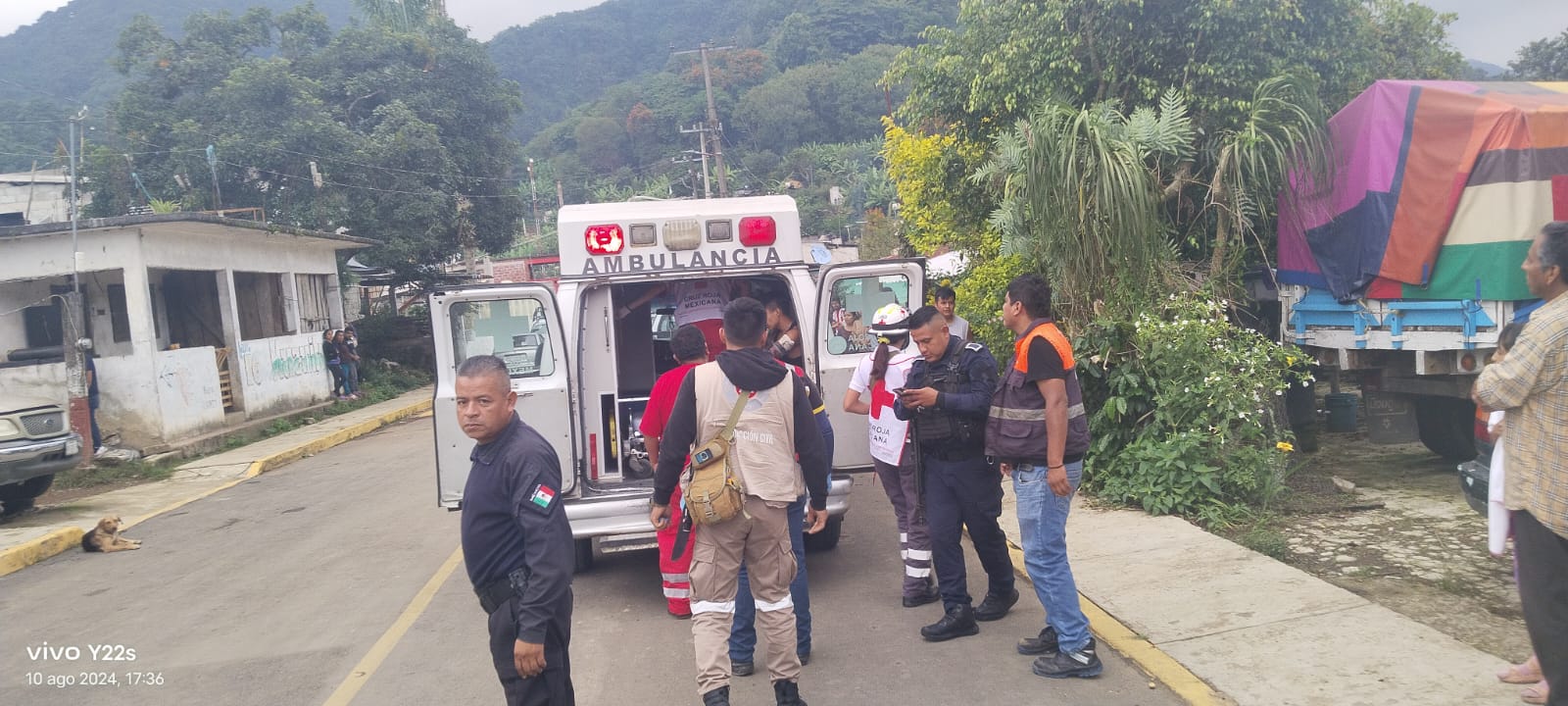 Joven es lesionado con arma blanca en la Colonia Ruiz Cortines de Huatusco