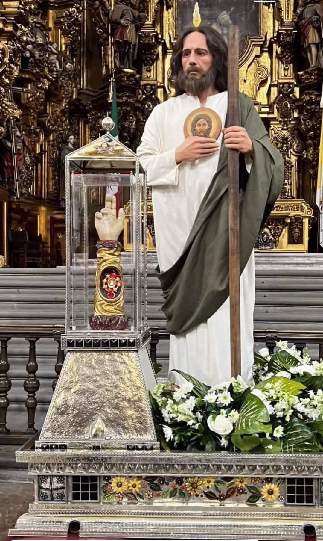 Confirman visita de reliquias de San Judas Tadeo a la diócesis de Veracruz