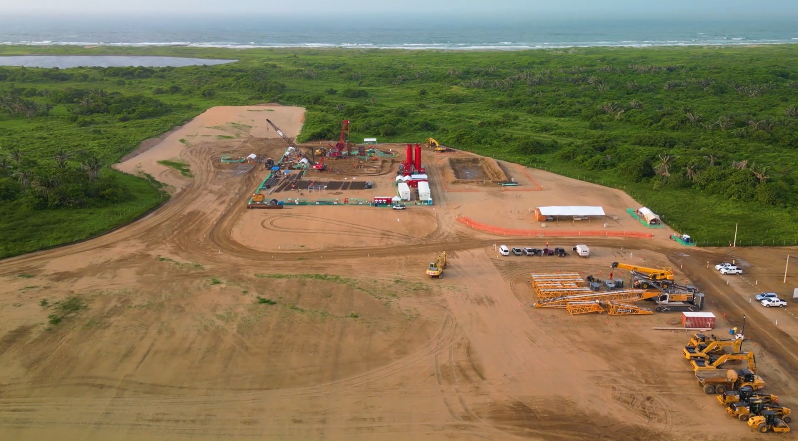 Gasoducto puerta del sureste  lleva 80 % de avance en la región Coatzacoalcos