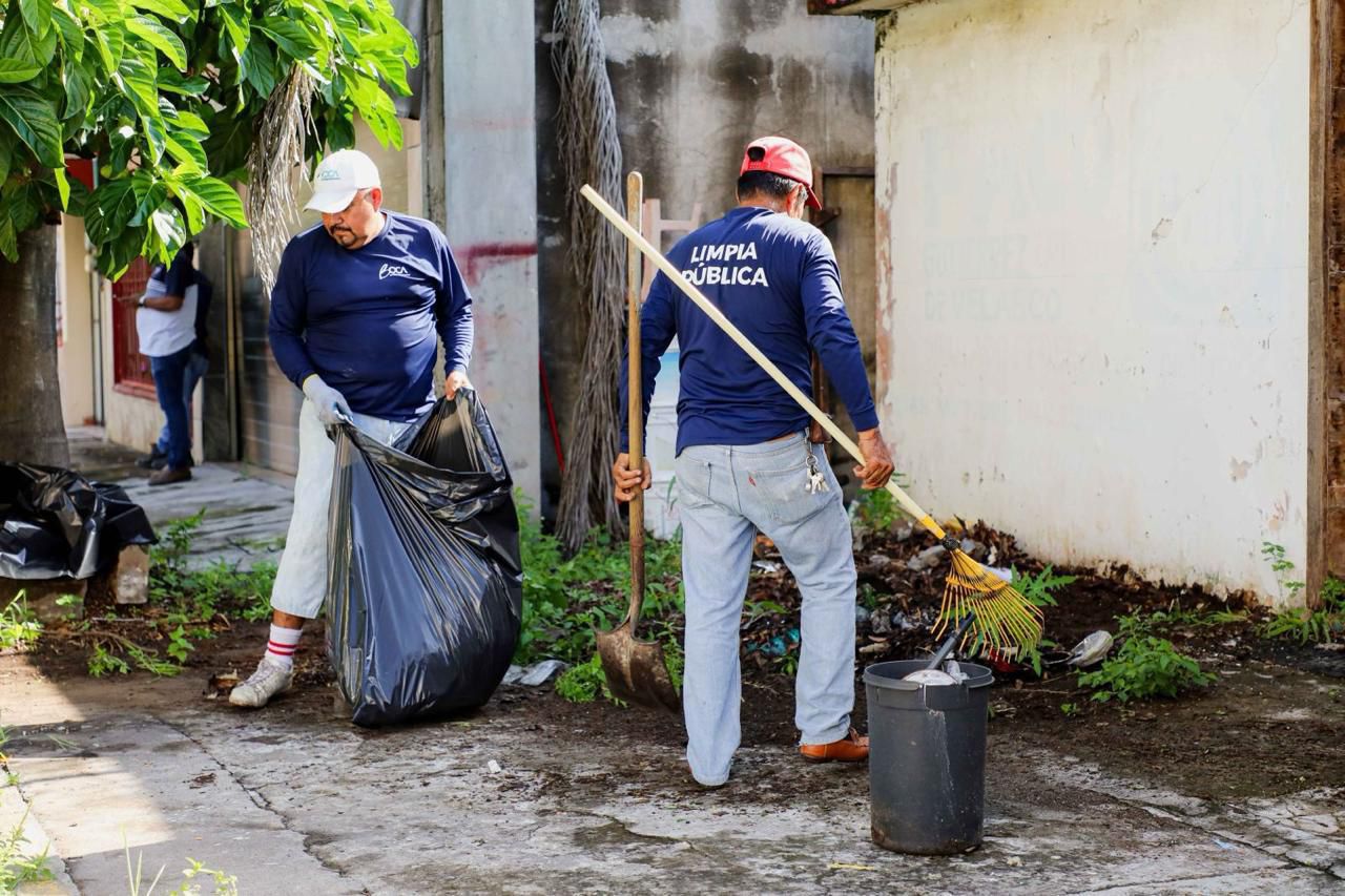 Destaca alcalde JM Unánue participación ciudadana en las brigadas de “Boca contra el Dengue”