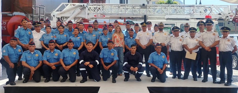 Base norte de los Bomberos de Veracruz, será una prioridad en el 2025: Lobeira de Yunes