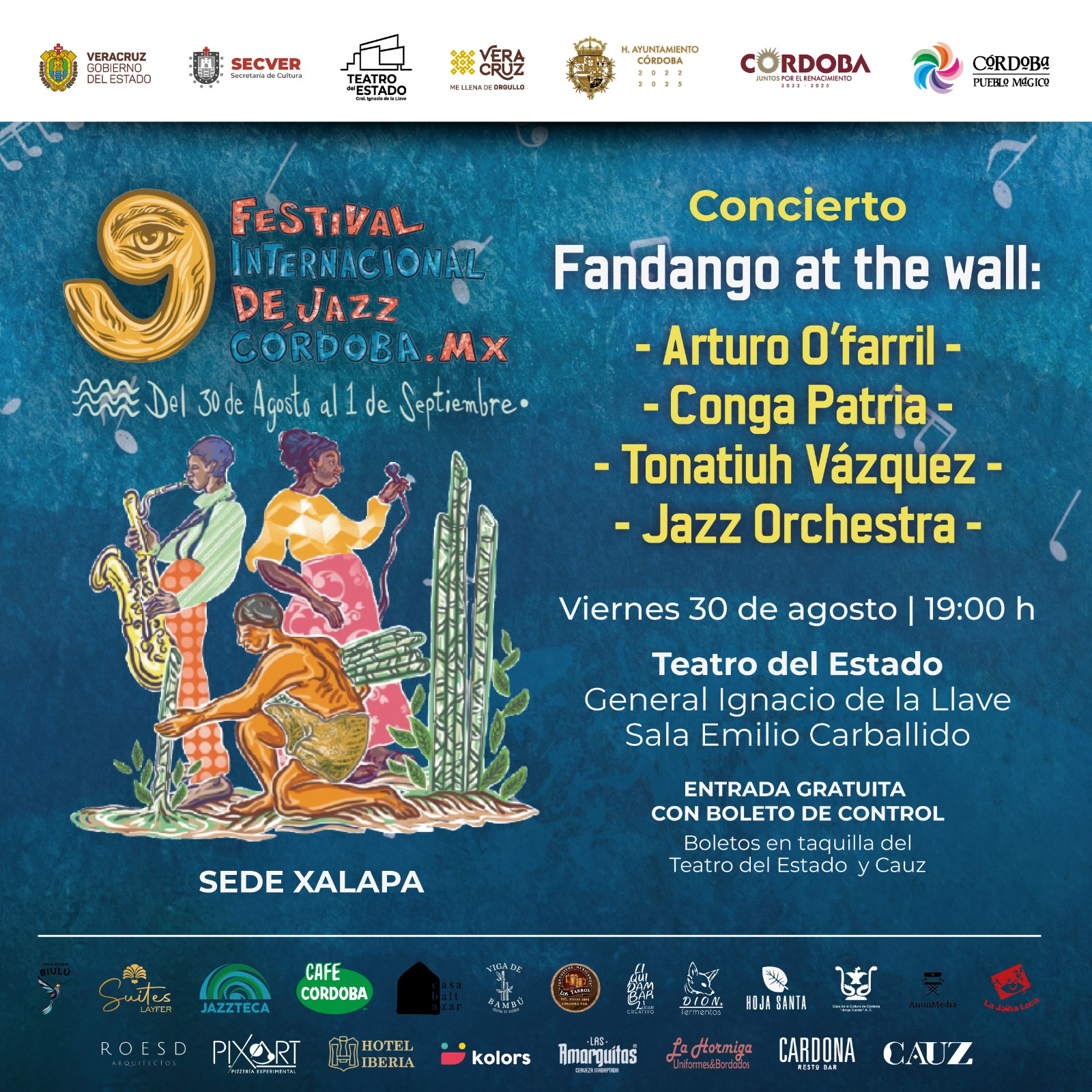 Fandango at the Wall llega a Xalapa este 30 de agosto