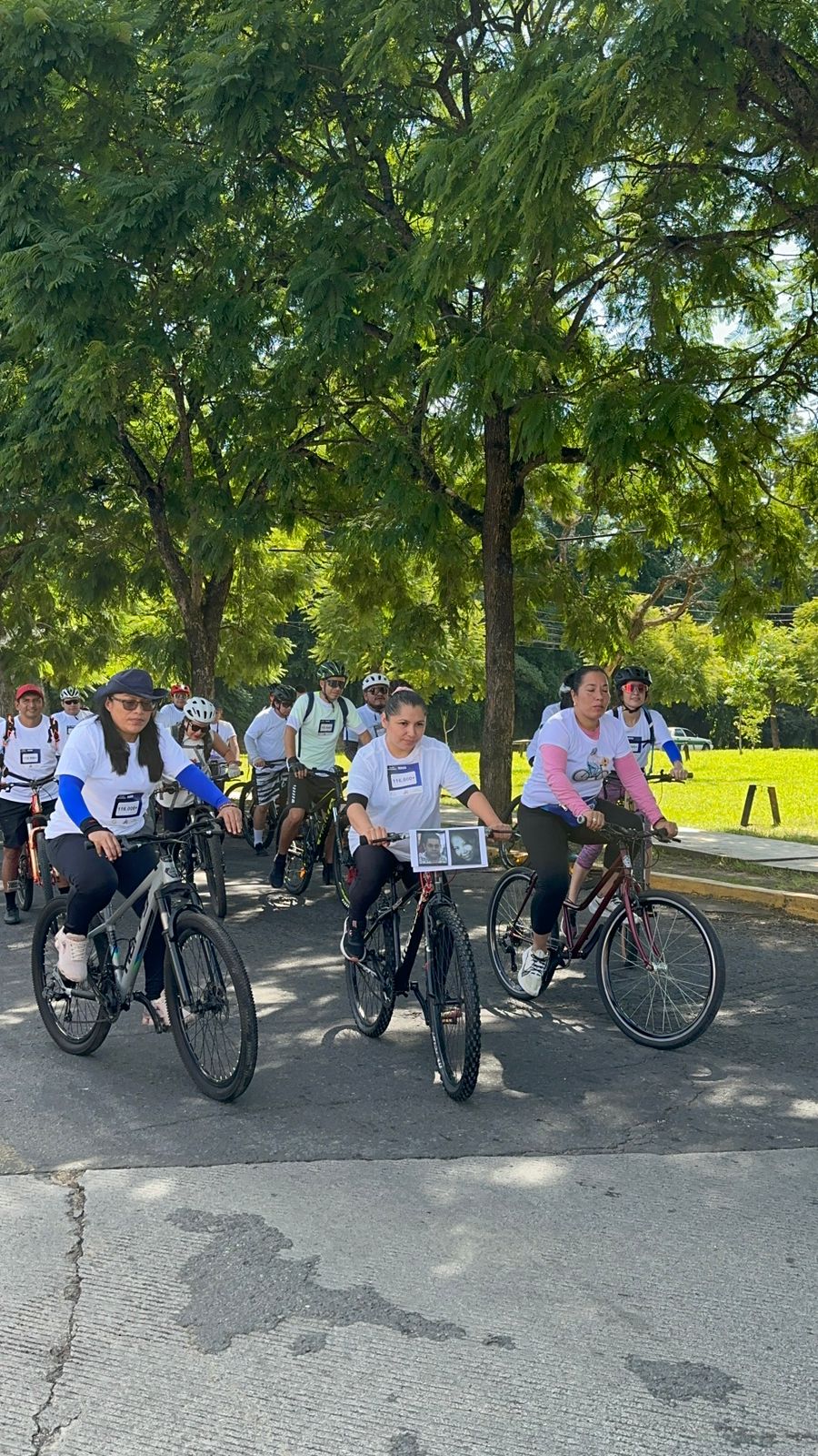 Primera rodada en Xalapa para visibilizar el fenómeno de la desaparición forzada