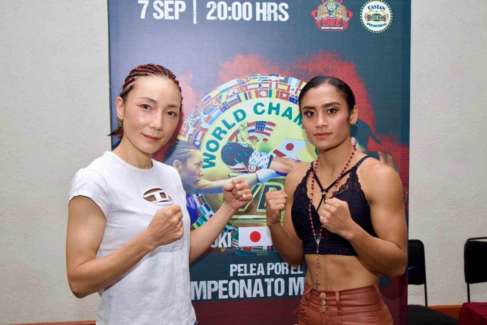 Se disputan “La Leona” Rodríguez y Suna Hazuki el Campeonato Mundial Plata de la WBC
