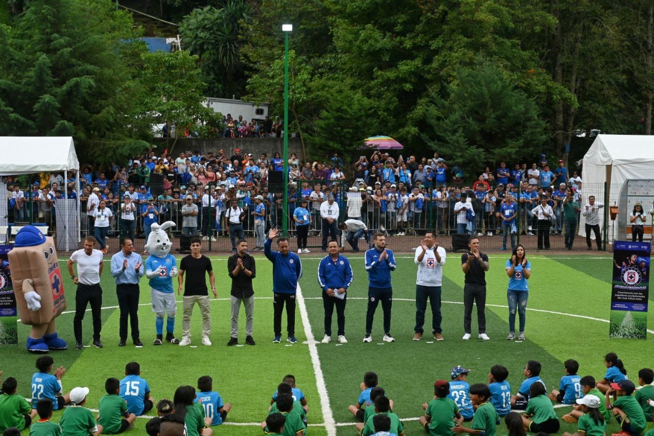 Veracruz y Cruz Azul juntos por el deporte, la salud y el medio ambiente