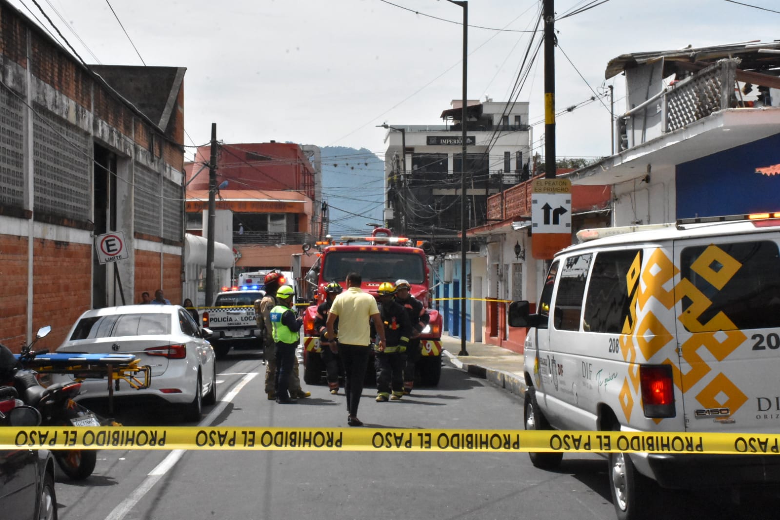 Explosión por fuga y acumulación de Gas LP en domicilio de Orizaba