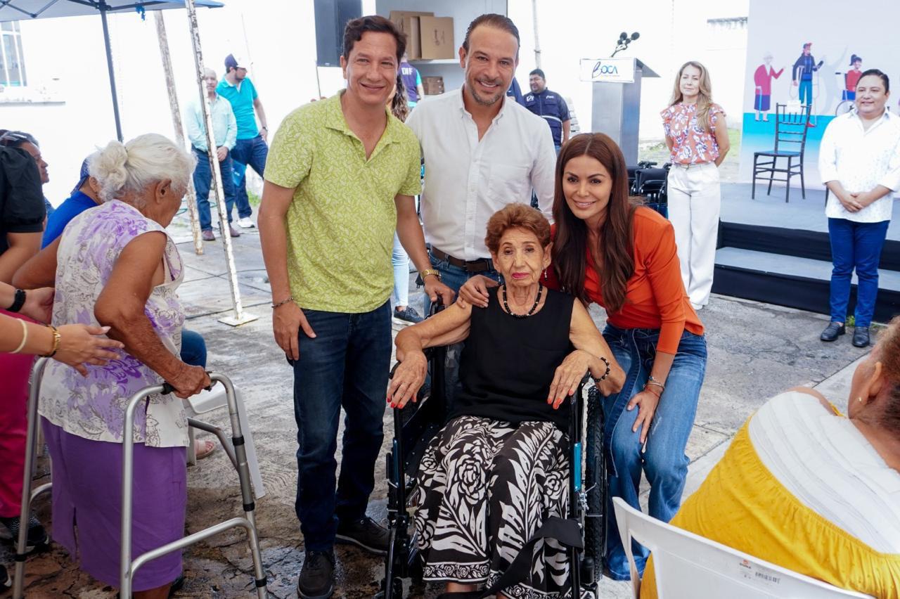 Alcalde JM Unánue sigue apoyando a quienes más lo necesitan con aparatos funcionales