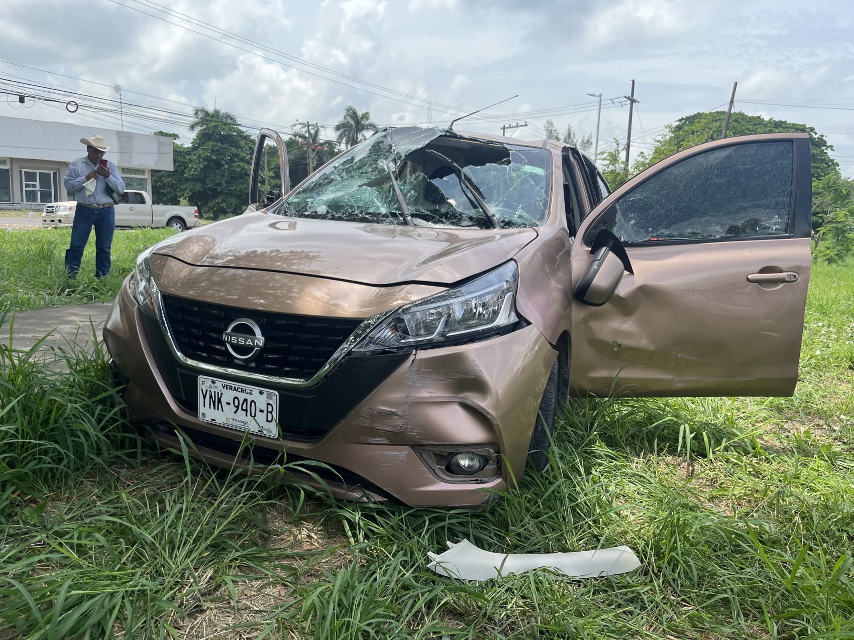 Abuela y nieta se salvan tras accidentarse en la carretera federal Veracruz Xalapa