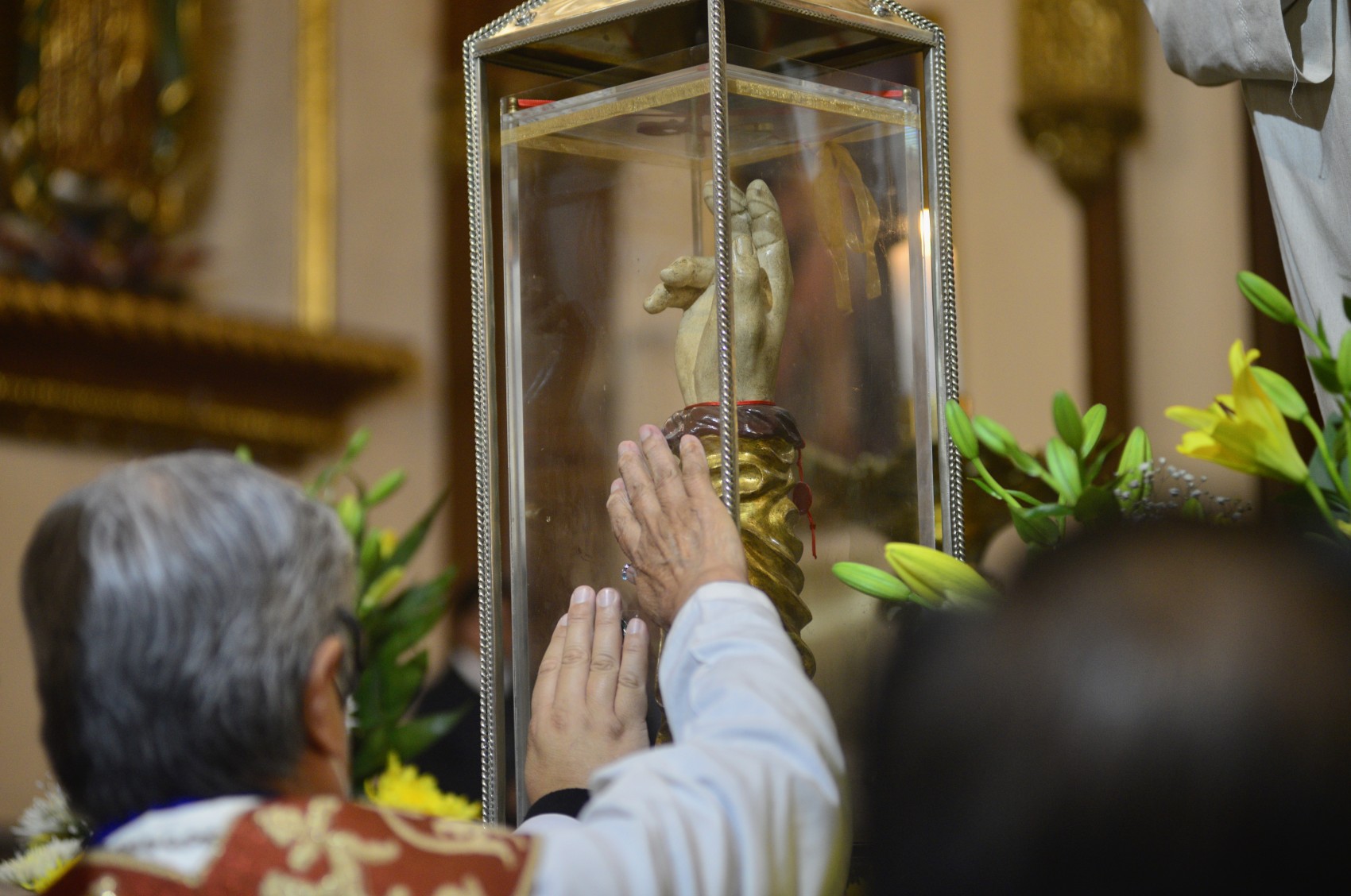 Reliquias de San Judas Tadeo llegan a las Altas Montañas